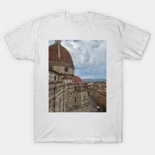 Florence Cathedral In Watercolor T-Shirt